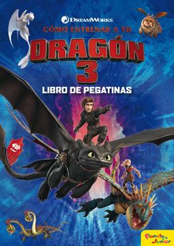 portada Cómo Entrenar a tu Dragón 3. Libro de Pegatinas (Dreamworks. Cómo Entrenar a tu Dragón) (in Spanish)