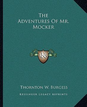 portada the adventures of mr. mocker (in English)