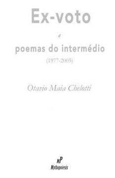 portada Ex-voto e poemas do intermédio: (1977-2005) (in Portuguese)