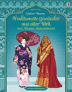 portada Sticker-Wissen: Traditionelle Gewänder aus Aller Welt: Sari, Kimono, Hochzeitstracht (in German)