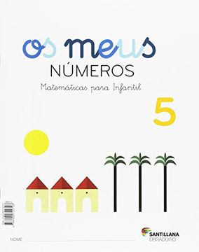 portada Os meus numeros 5 (Paperback) (in Galician)