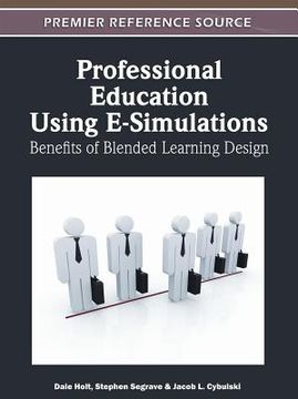 portada professional education using e-simulations
