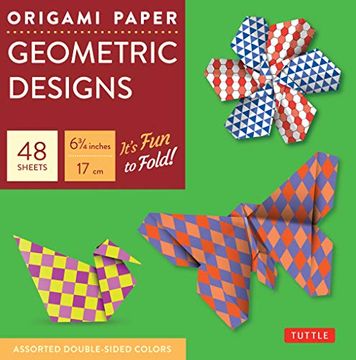 portada Origami Paper Geometric Prints 48 Sheets 6 3 (in English)