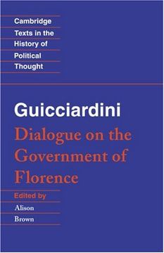portada Guicciardini: Dialogue on the Government of Florence Paperback (Cambridge Texts in the History of Political Thought) (in English)