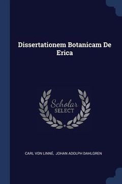 portada Dissertationem Botanicam De Erica (en Inglés)