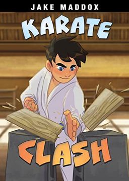 portada Karate Clash (Jake Maddox Sports Stories) (en Inglés)
