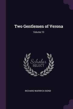portada Two Gentlemen of Verona; Volume 13 (in English)