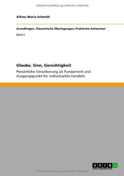 portada Glaube, Sinn, Gerechtigkeit (German Edition)