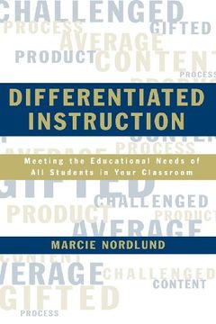 portada Differentiated Instruction,Meeting the Educational Needs of all Students in Your Classroom (en Inglés)