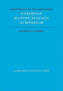 portada Proceedings of the Nineteenth European Marine Biology Symposium (en Inglés)