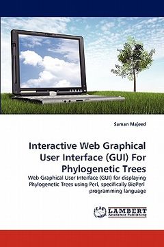 portada interactive web graphical user interface (gui) for phylogenetic trees (en Inglés)