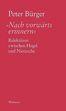 portada Nach Vorwärts Erinnern«. (in German)