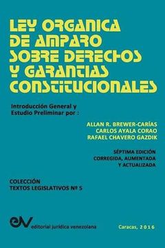 portada Ley Organica de Amparo Sobre Derechos y Garantias Constitucionales (in Spanish)