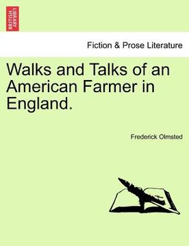 portada walks and talks of an american farmer in england.
