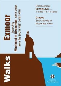 portada Walks Exmoor: Including Minehead to Ilfracombe: Short Walks From the South West Coast Path (Hallewell Pocket Walking Guides) (en Inglés)