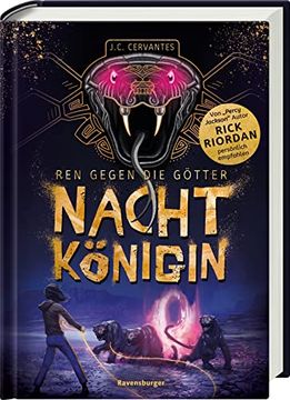 portada Ren Gegen die Götter, Band 1: Nachtkönigin (Rick Riordan Presents). Die Fortsetzung des Bestsellers Zane Gegen die Götter! (in German)