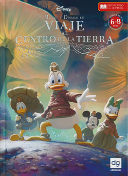 portada Mickey y Donald en Viaje al centro de la tierra