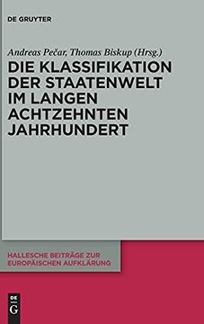 portada Die Klassifikation der Staatenwelt im Langen Achtzehnten Jahrhundert (in German)