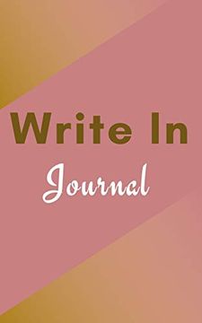 portada Write in Journal (Pastel Brown Abstract Cover Art) (en Inglés)