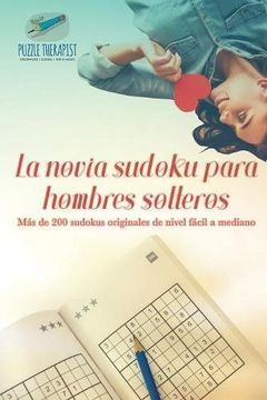 portada La Novia Sudoku Para Hombres Solteros | más de 200 Sudokus Originales de Nivel Fácil a Mediano