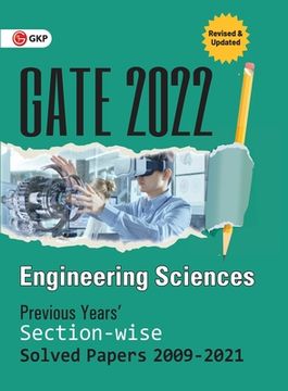 portada GATE 2022 - Engineering Sciences - Previous Years' Solved Papers 2009-2021 (Section-Wise) (en Inglés)