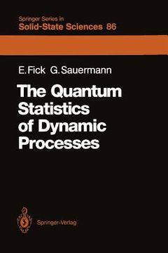 portada the quantum statistics of dynamic processes (en Inglés)