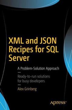 portada XML and JSON Recipes for SQL Server: A Problem-Solution Approach