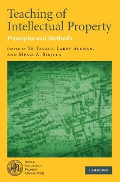 portada Teaching of Intellectual Property: Principles and Methods (en Inglés)