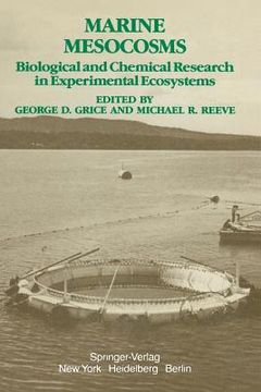 portada Marine Mesocosms: Biological and Chemical Research in Experimental Ecosystems (en Inglés)