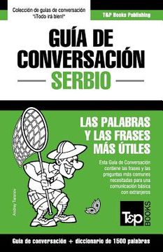 portada Guía de Conversación Español-Serbio y diccionario conciso de 1500 palabras