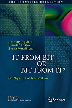 portada It From Bit or Bit From It?: On Physics and Information (The Frontiers Collection)