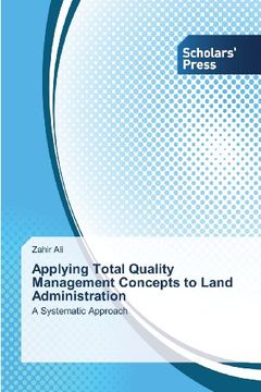 portada Applying Total Quality Management Concepts to Land Administration