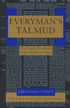 portada Everyman's Talmud: The Major Teachings of the Rabbinic Sages (in English)