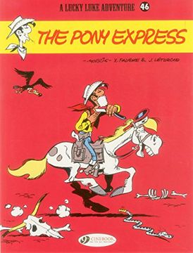 portada The Pony Express (Lucky Luke) (en Inglés)
