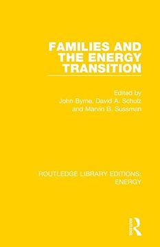 portada Families and the Energy Transition (Routledge Library Editions: Energy) (en Inglés)
