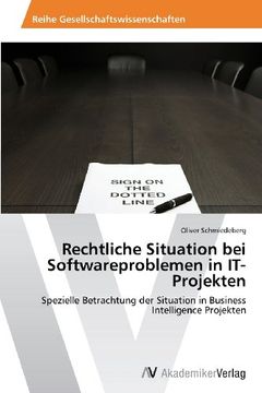 portada Rechtliche Situation bei Softwareproblemen in IT-Projekten