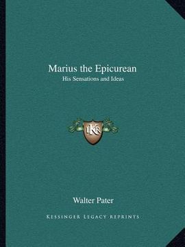 portada marius the epicurean: his sensations and ideas