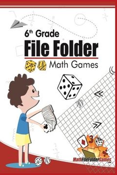 portada 6th Grade File Folder Math Games (6th Grade Math Games) (Volume 1)