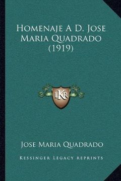 portada Homenaje a d. Jose Maria Quadrado (1919)