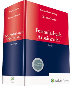 portada Formularbuch Arbeitsrecht (en Alemán)