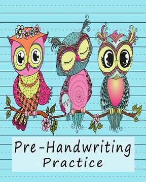 portada Pre-Handwriting Practice: Workbook for Kids in Kindergarten & Pre-School - Purple