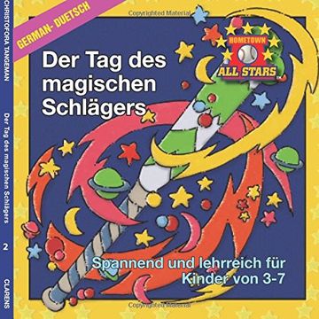 portada German Magic Bat Day in German: kids baseball books for ages 3-7: Volume 2 (The Hometown All Stars)