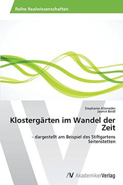 portada Klostergarten Im Wandel Der Zeit