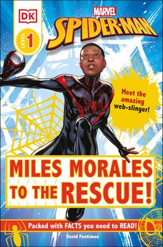portada Marvel Spider-Man: Miles Morales to the Rescue!  Meet the Amazing Web-Slinger!