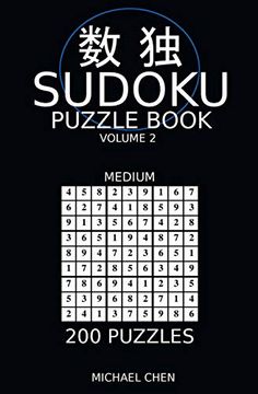portada Sudoku Puzzle Book: 200 Medium Puzzle (Sudoku Medium) (Volume 2) (en Inglés)