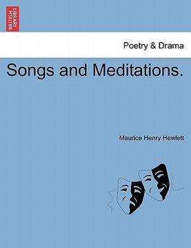 portada songs and meditations. (in English)