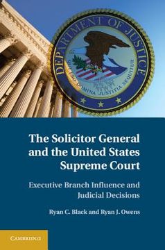 portada the solicitor general and the united states supreme court