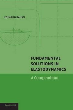 portada Fundamental Solutions in Elastodynamics Hardback: A Compendium (en Inglés)