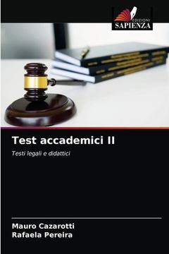 portada Test accademici II (en Italiano)