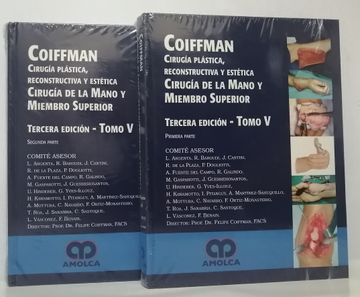 portada Cirugía Plástica ,reconstructiva  y estética  3ra Ed, tomo 5  dos vols.